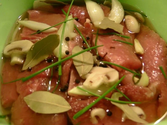 Rezept: EIN KLEINES HÄUFCHEN VITAMINE AUF EINEN KLEINEN SCHNITZEL Bild Nr. 3 EIN KLEINES HÄUFCHEN VITAMINE AUF EINEN KLEINEN SCHNITZEL - Rezept - Bild Nr. 3