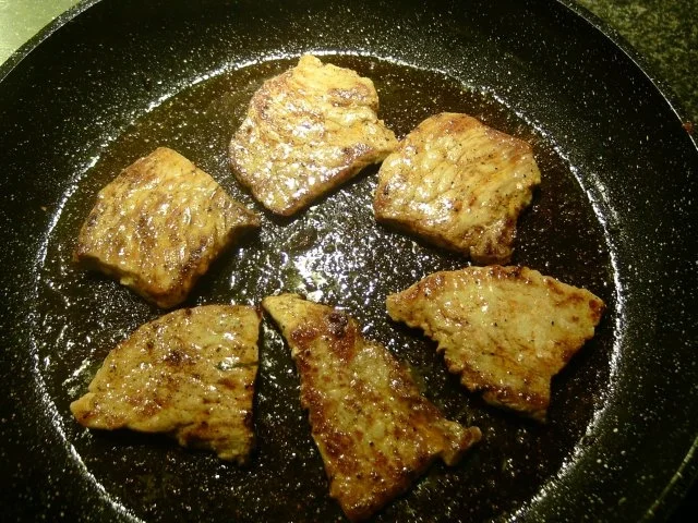 Rezept: EIN KLEINES HÄUFCHEN VITAMINE AUF EINEN KLEINEN SCHNITZEL Bild Nr. 5 EIN KLEINES HÄUFCHEN VITAMINE AUF EINEN KLEINEN SCHNITZEL - Rezept - Bild Nr. 5