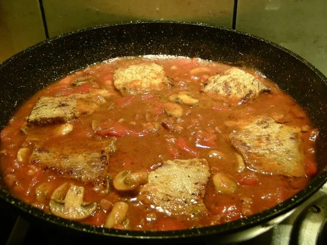 Rezept: EIN KLEINES HÄUFCHEN VITAMINE AUF EINEN KLEINEN SCHNITZEL Bild Nr. 6 EIN KLEINES HÄUFCHEN VITAMINE AUF EINEN KLEINEN SCHNITZEL - Rezept - Bild Nr. 6