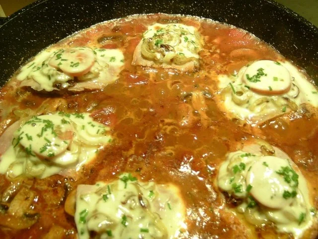 Rezept: EIN KLEINES HÄUFCHEN VITAMINE AUF EINEN KLEINEN SCHNITZEL Bild Nr. 9 EIN KLEINES HÄUFCHEN VITAMINE AUF EINEN KLEINEN SCHNITZEL - Rezept - Bild Nr. 9