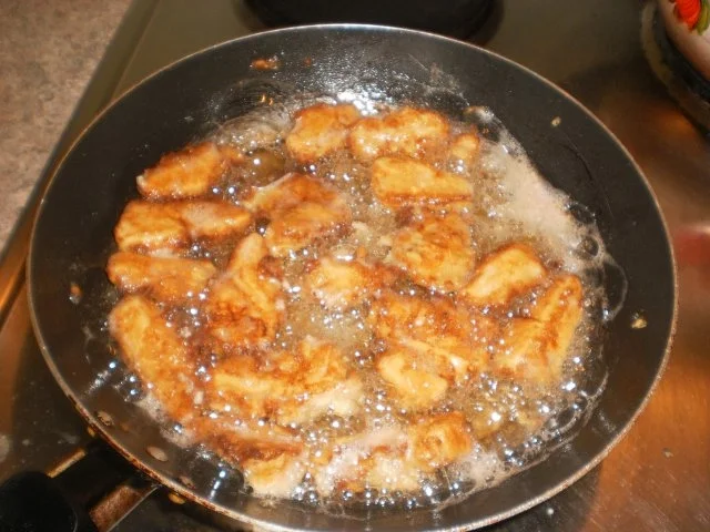 Rezept: Knackige Gemüsepfanne mit gebackenen Fischstücken Bild Nr. 4 Knackige Gemüsepfanne mit gebackenen Fischstücken - Rezept - Bild Nr. 4