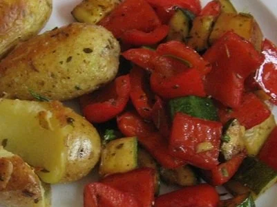 Rezept: Paprika-Zucchini-Gemüse Paprika-Zucchini-Gemüse - Rezept