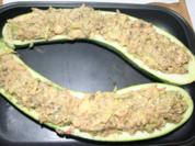 Zucchinischiffchen - Rezept