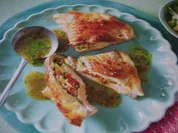Gefüllte Putenschnitzel - Rezept