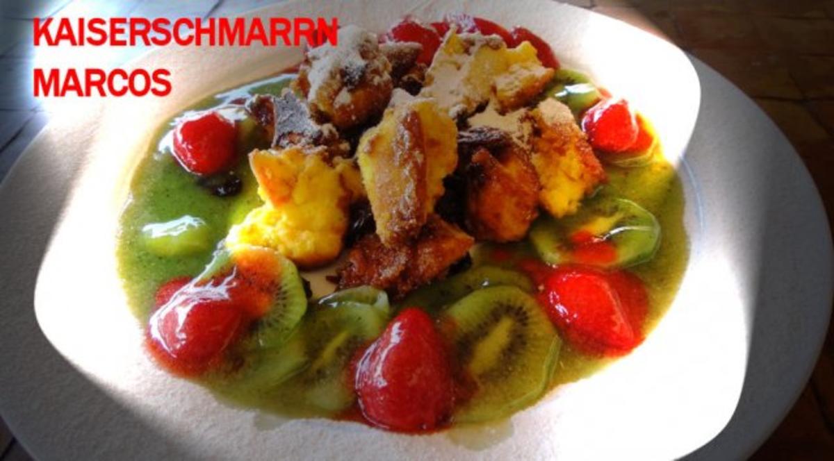 Karamelisierter-Safran-Kaiserschmarrn mit Gusto a la Marcos - Rezept