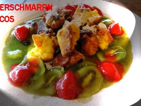 Karamelisierter-Safran-Kaiserschmarrn mit Gusto a la Marcos - Rezept