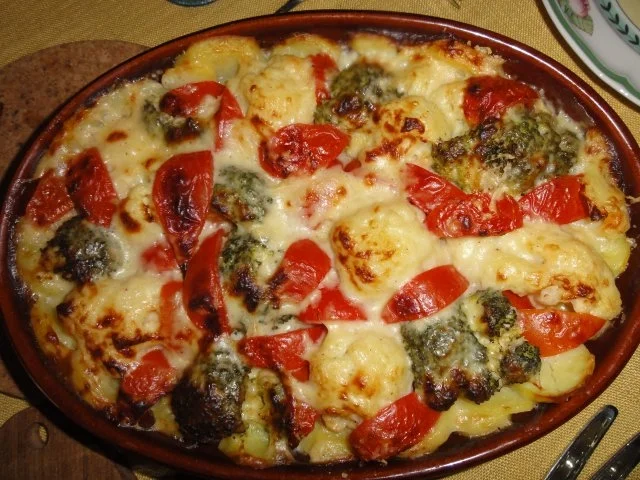 Rezept: Bunter Kartoffel- Gemüse- Auflauf Bild Nr. 4 Bunter Kartoffel- Gemüse- Auflauf - Rezept - Bild Nr. 4