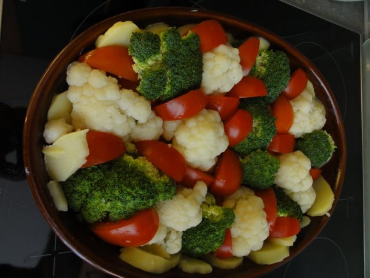 Bunter Kartoffel- Gemüse- Auflauf - Rezept - Bild Nr. 2