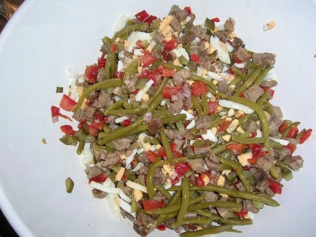 Teufelssalat - nach unserer Art - (auch bei uns gibts mal Restverwertung) - Rezept - Bild Nr. 3