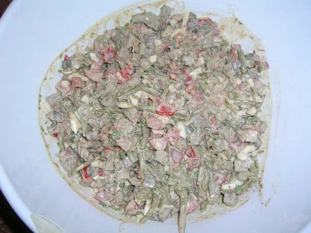 Teufelssalat - nach unserer Art - (auch bei uns gibts mal Restverwertung) - Rezept - Bild Nr. 4