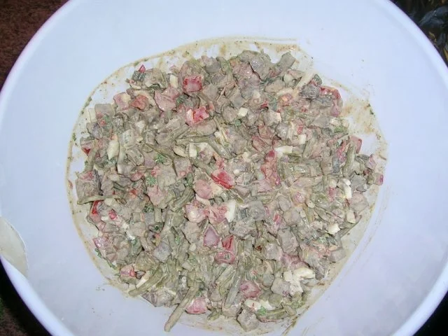 Teufelssalat - nach unserer Art - (auch bei uns gibts mal Restverwertung) - Rezept - Bild Nr. 5