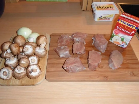 Rezept: Schweinefilet mit Champignons Bild Nr. 2 Schweinefilet mit Champignons - Rezept - Bild Nr. 2