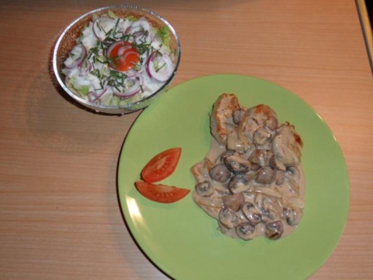 Schweinefilet mit Champignons - Rezept mit Bild - kochbar.de