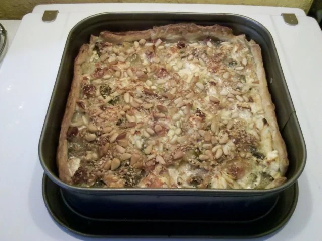 Rezept: Quiche: Knusprige Brokkoli-Quiche Bild Nr. 7 Quiche: Knusprige Brokkoli-Quiche - Rezept - Bild Nr. 7