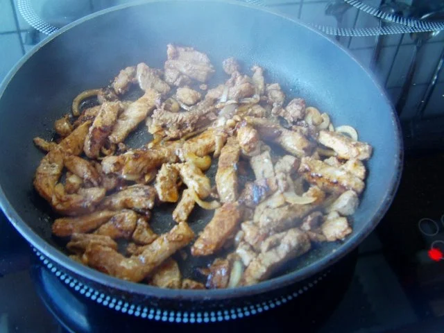 Rezept: Geschnetzeltes " Gyros-Art" Bild Nr. 4 Geschnetzeltes " Gyros-Art" - Rezept - Bild Nr. 4