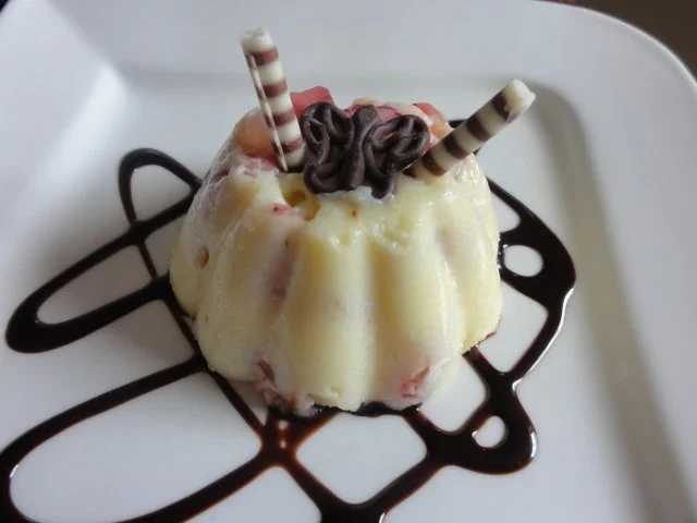 Rezept: Dessert: VANILLE - SAHNE - PUDDING Dessert: VANILLE - SAHNE - PUDDING - Rezept