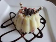 Dessert:  VANILLE - SAHNE - PUDDING - Rezept