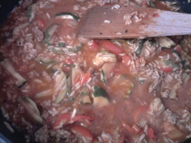 Rezept: Mediterane Reispfanne Bild Nr. 8 Mediterane Reispfanne - Rezept - Bild Nr. 8