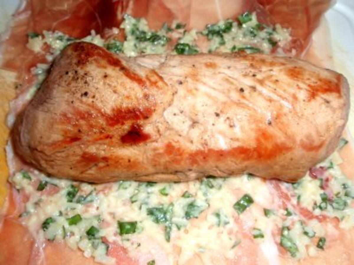 Fleisch: Schweinsfilet - Parma - Rezept - Bild Nr. 4
