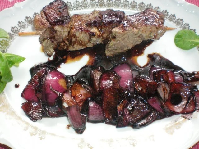 Lammspieße mit Balsamico-Zwiebeln - Rezept - Bild Nr. 8