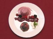 Rezept: Haft! - Waldbeeren-Parfait und Heidelbeerpüree (Alexander Hold) Haft! - Waldbeeren-Parfait und Heidelbeerpüree (Alexander Hold) - Rezept
