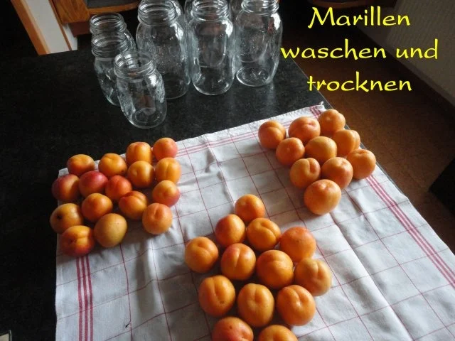 Marillen/ Aprikosen Kompott - Rezept - Bild Nr. 2