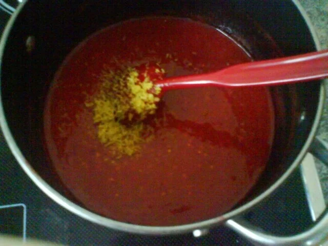 Erdbeer-Johannisbeer-Zitronenmarmelade - Rezept - Bild Nr. 4