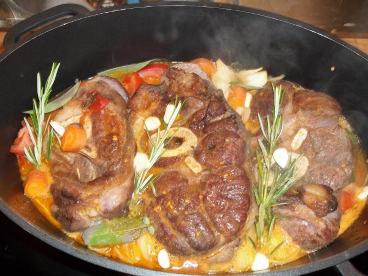 Bilder für Ossobuco - geschmortes Ochsenbein... - Rezept