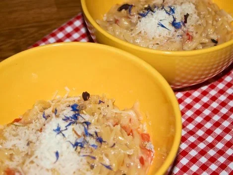 Pastasotto mit Tomaten und Parmesan - Rezept - Bild Nr. 3