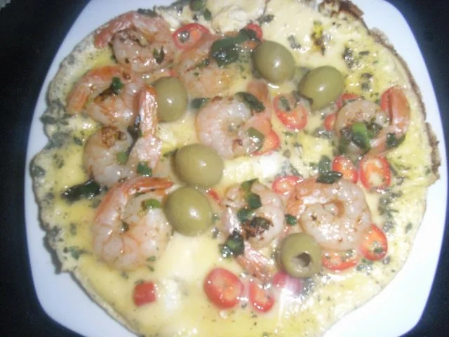 Rezept: BiNe` S GARNELEN - OMELETTE Bild Nr. 5 BiNe` S GARNELEN - OMELETTE - Rezept - Bild Nr. 5