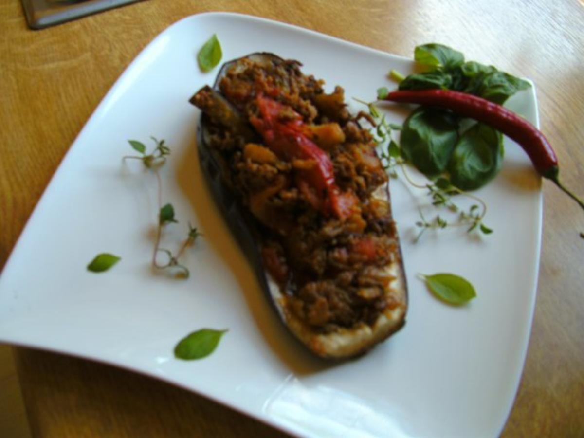 gefüllte Aubergine.. - Rezept - Bild Nr. 2