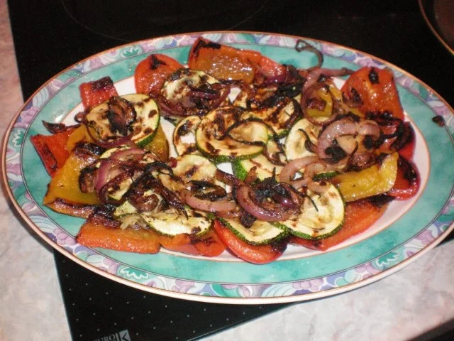 Gebratenes Gemüse mit Lachs - Rezept - Bild Nr. 4