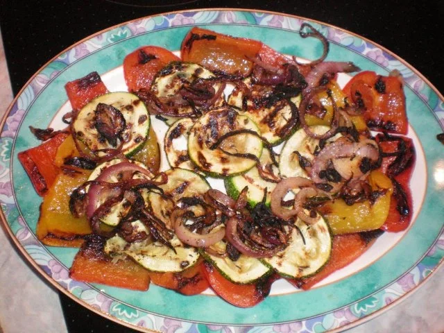 Gebratenes Gemüse mit Lachs - Rezept - Bild Nr. 5