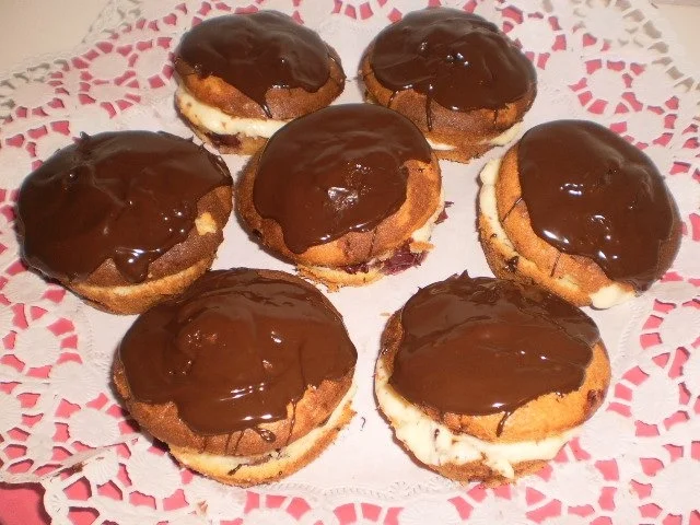 Rezept: Donauwellen-Muffins Donauwellen-Muffins - Rezept