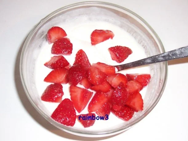 Rezept: Dessert: Erdbeer-Quark Dessert: Erdbeer-Quark - Rezept