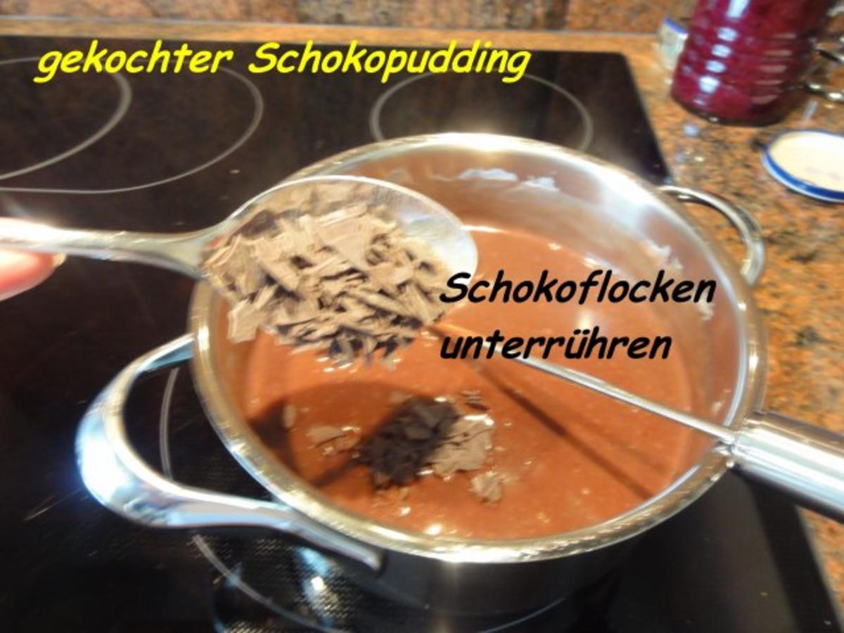 Dessert:  SCHOKOPUDDING als Decke für... - Rezept - Bild Nr. 3