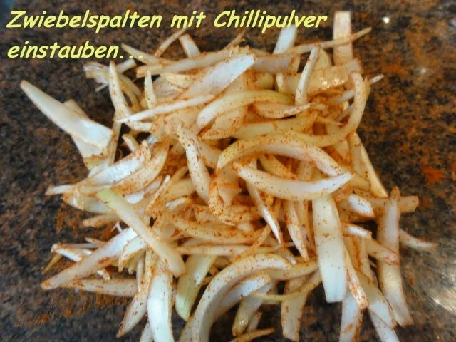 Rezept: Fleisch: STIELKOTELETT mit Chillizwiebeln Bild Nr. 3 Fleisch: STIELKOTELETT mit Chillizwiebeln - Rezept - Bild Nr. 3