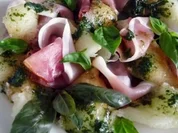 Rezept: Melonen-Prosciuttosalat nach Jamie Oliver Melonen-Prosciuttosalat nach Jamie Oliver - Rezept