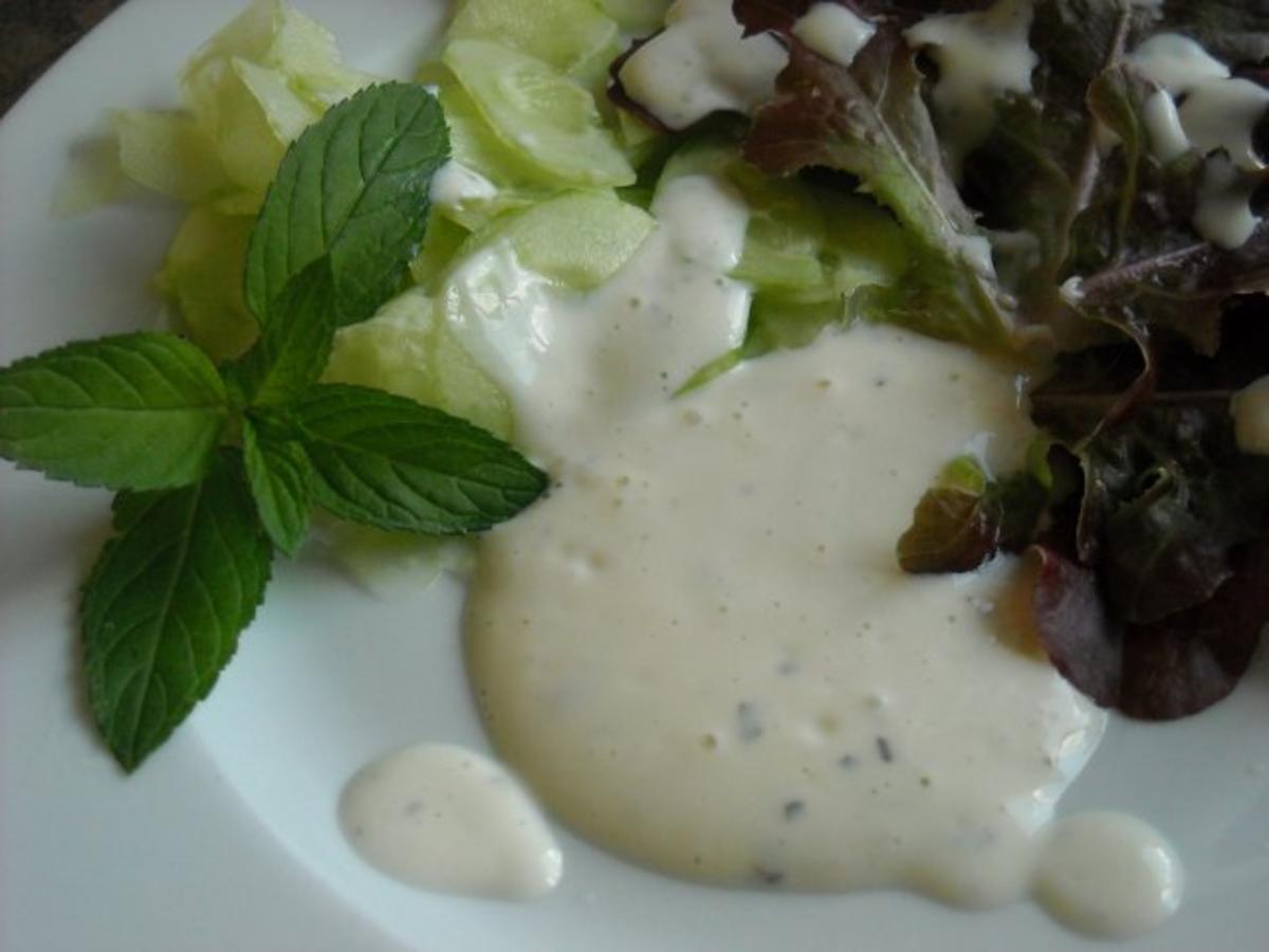 Salatdressing "Minze" - Rezept
