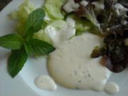 Salatdressing "Minze" - Rezept