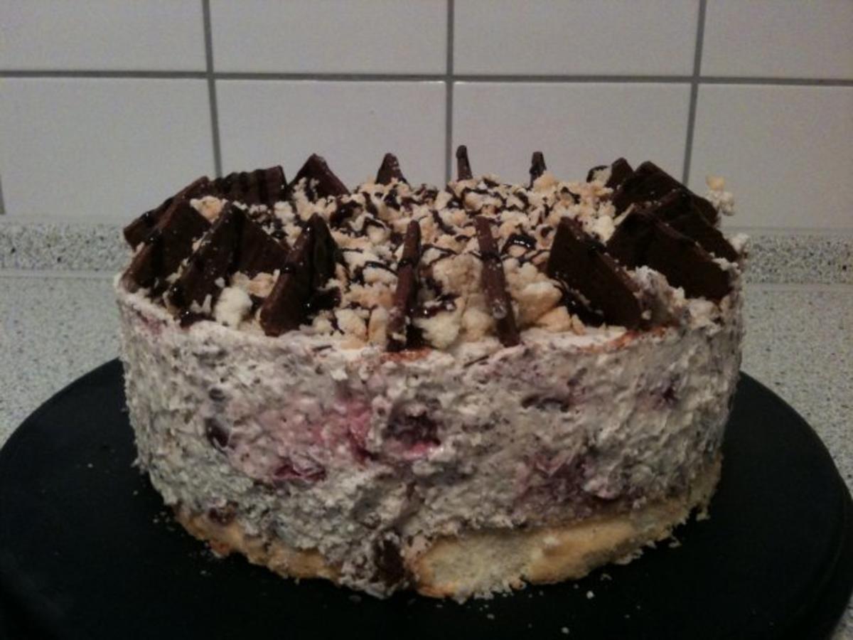 Kirsch-Stracciatella-Torte - Rezept mit Bild - kochbar.de