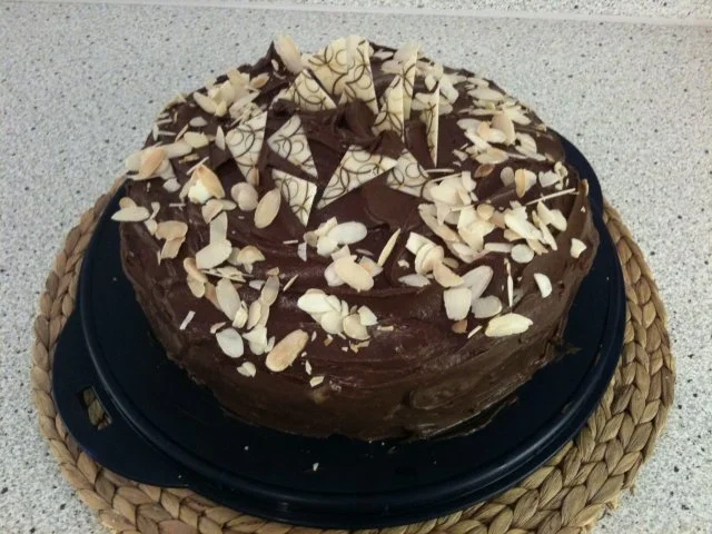 Apfel-Schokoladen-Torte - Rezept - Bild Nr. 2