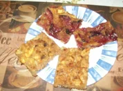 Schneller - Vollkornkuchen mit Apfel - Pflaumen -Belag - Rezept