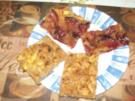 Schneller - Vollkornkuchen mit Apfel - Pflaumen -Belag - Rezept