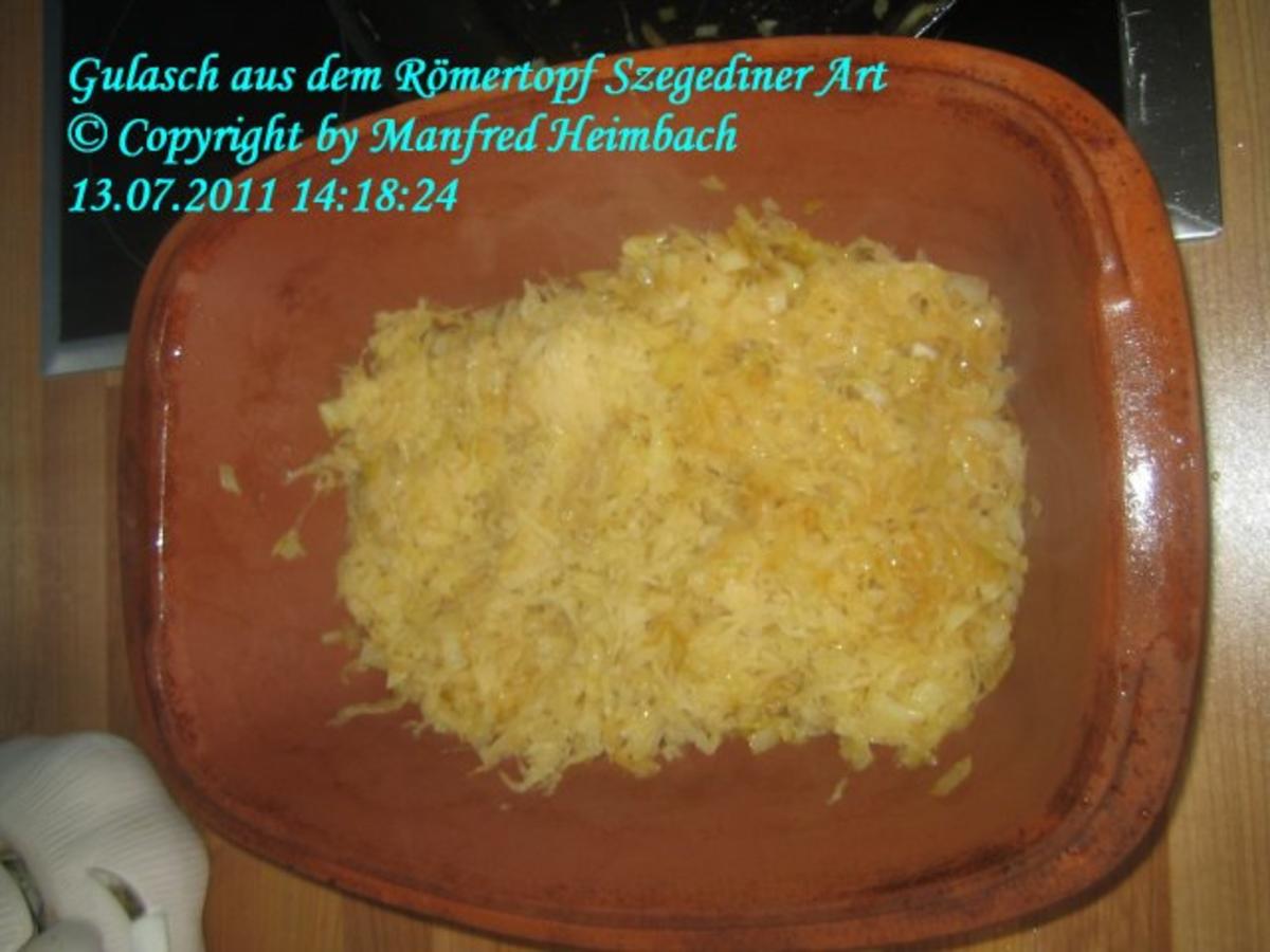 Fleisch – Ofengulasch aus dem Römertopf Szegediner Art a’la Manfred - Rezept - Bild Nr. 7
