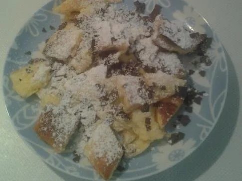 Kaiserschmarren mit Kirsch - Grütze - Rezept