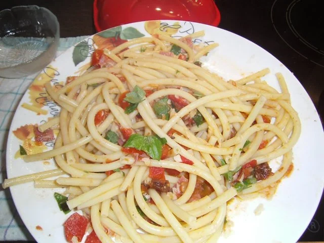 Maccheroni mit Schinken und Pfeffer - Rezept - Bild Nr. 5