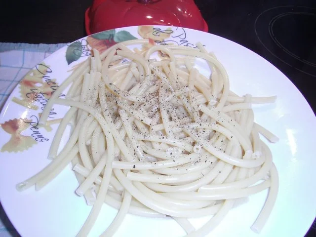 Maccheroni mit Schinken und Pfeffer - Rezept - Bild Nr. 4