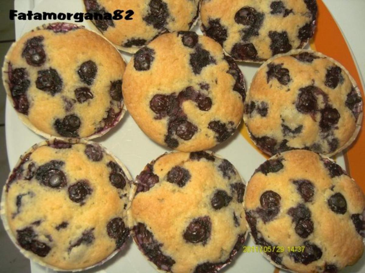 Blaubeer Muffins Rezept von Fatamorgana82