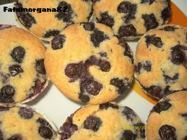 Rezept: Blaubeer Muffins Bild Nr. 2 Blaubeer Muffins - Rezept - Bild Nr. 2